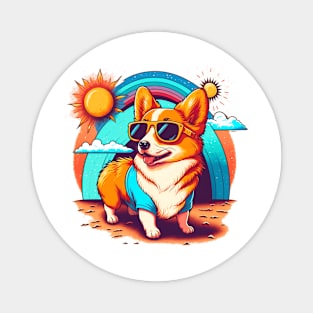 Cool Corgis Club Magnet